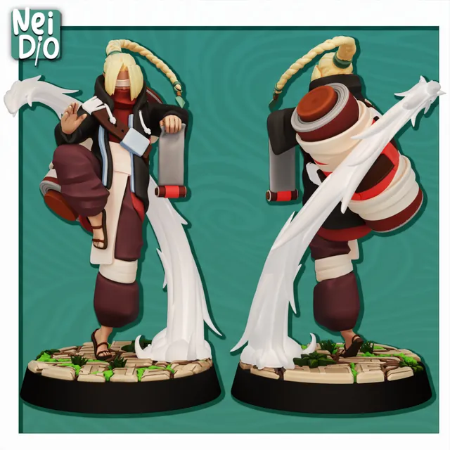 Silent Seer miniature, colour preview