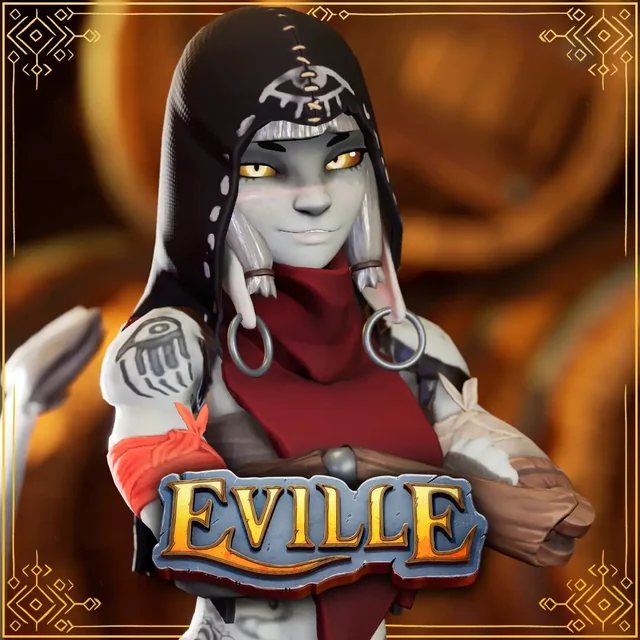 Eville selected characters project cover