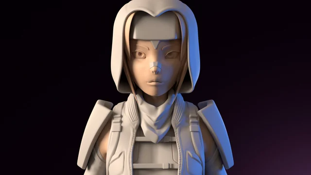 Sci-fi Adventure Girl