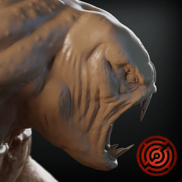 Maze Slaughter: Nacktmull Sculpt